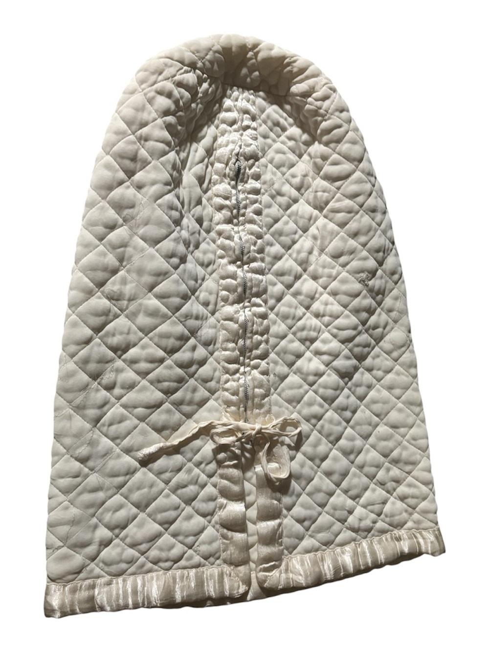 Vintage Quilted Satin Baby Bunting Sack